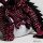 Shoulder dragon XXL, Special Ed., sequin bordeaux, spiky crest