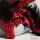 Shoulder dragon XXL, Special Ed., sequin red, plushy crest