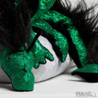 Shoulder dragon XXL, Special Ed., holo lizard green,...