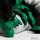 Shoulder dragon XXL, Special Ed., holo lizard green, plushy crest