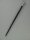 Wooden walking cane, knob grip, nickel-plated, length 90 cm