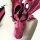 Shoulder dragon XXL, pink, spiky crest
