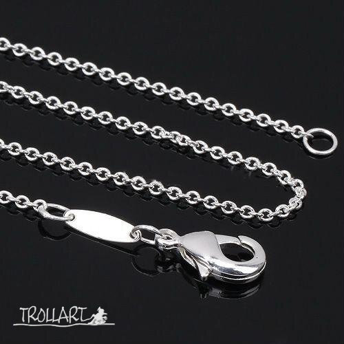 Black Zirconia Pendant, Silver 925, incl. Chain