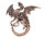 Drachen Anhänger Tyrion, Bronze, inkl. Band
