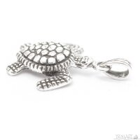 Schildkröte, Anhänger, Silber 925,  inkl. Kette