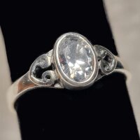 Elfenring, Silber 925, weißer Zirkonia